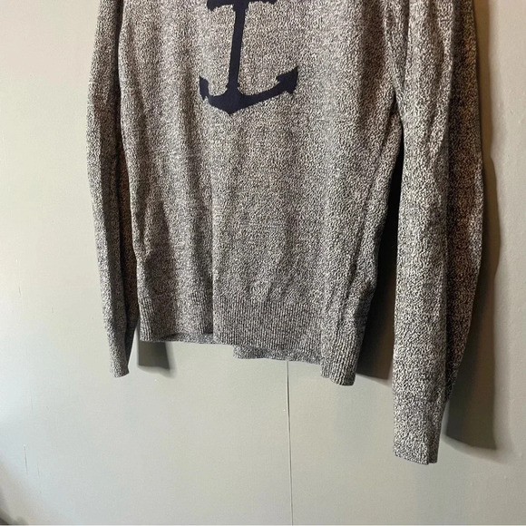 Nautica navy blue anchor long sleeve knit sweater size small - Picture 8 of 9